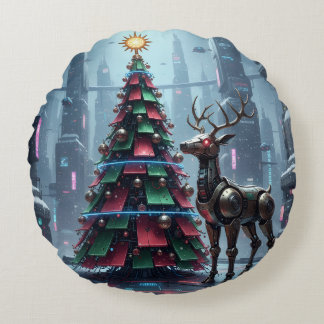 Almofada Redonda Holiday Throw Pillow