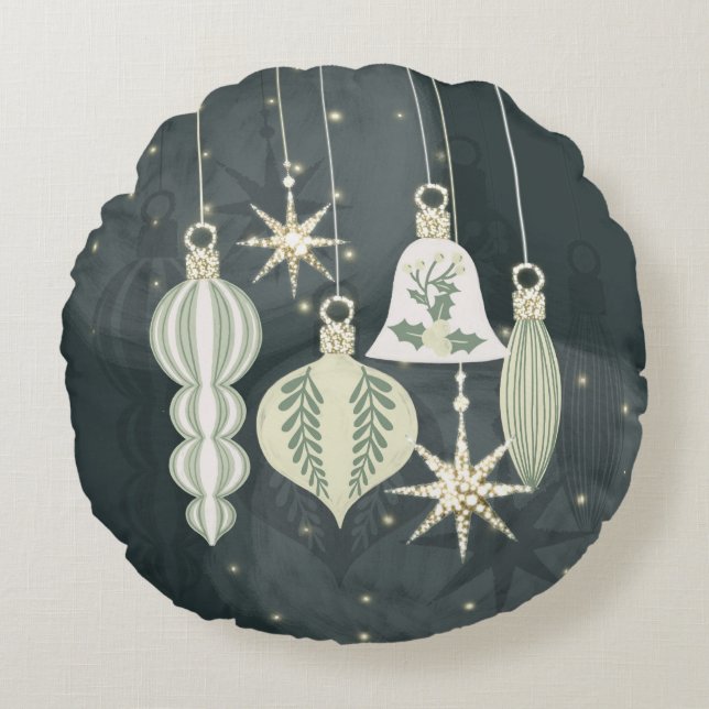 Almofada Redonda holydays_3_jingle bell (Frente)