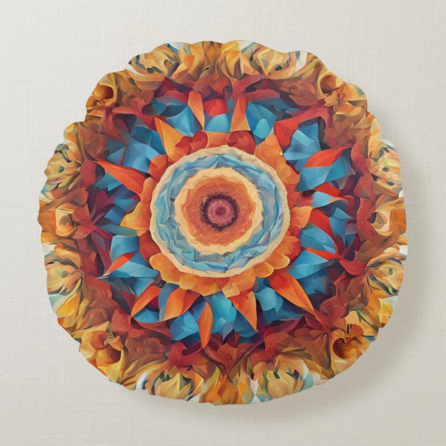 Almofada Redonda Home & Living > Home Décor > Travesseiros & Poufs  (Frente)