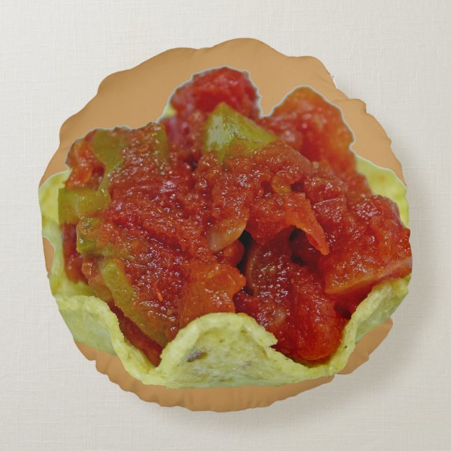 Almofada Redonda Homemade Salsa (Verso)