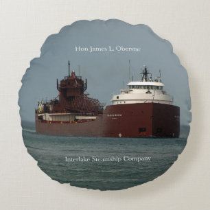 Almofada Redonda Hon James. L. Oberstar