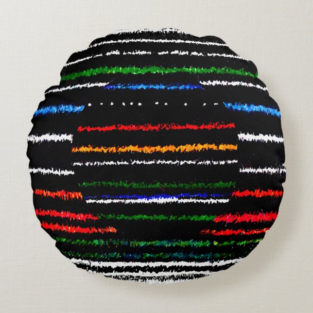 Almofada Redonda Horizontalis 4 (Frente)