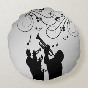 Almofada Redonda Horn Section Music Design
