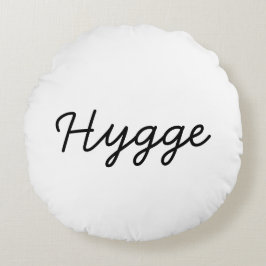 Almofada Redonda Hygge Black Elegant