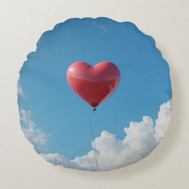 Almofada Redonda I love you (Frente)