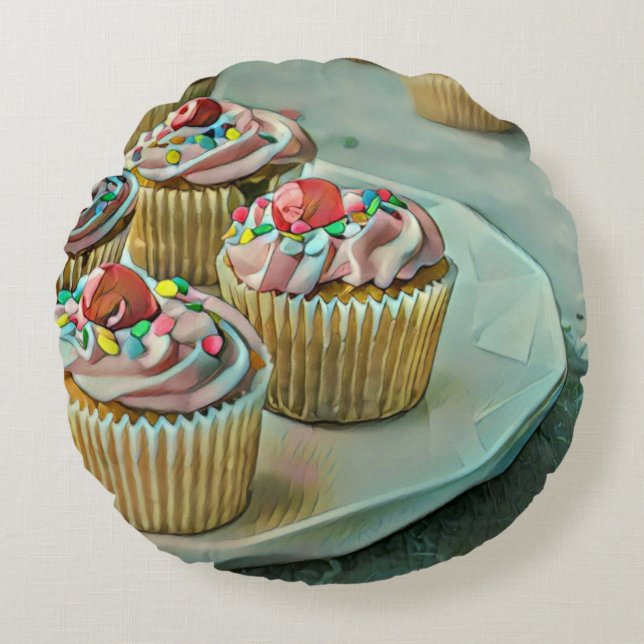 Almofada Redonda Ice cream cake (Frente)