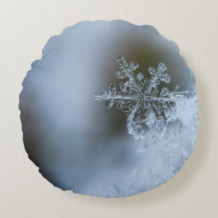 Almofada Redonda Ícy Snowflake