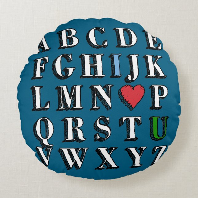 ALMOFADA REDONDA ILU (Frente)