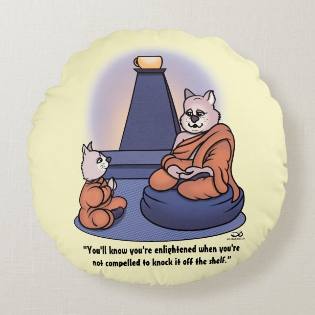 Almofada Redonda Iluminado (Frente)