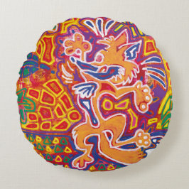 Almofada Redonda Ilustración de Mola2