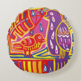 Almofada Redonda Ilustración de Mola5
