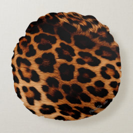 Almofada Redonda Impressão animal