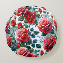 Impressão de Jardim Romântico Rosa