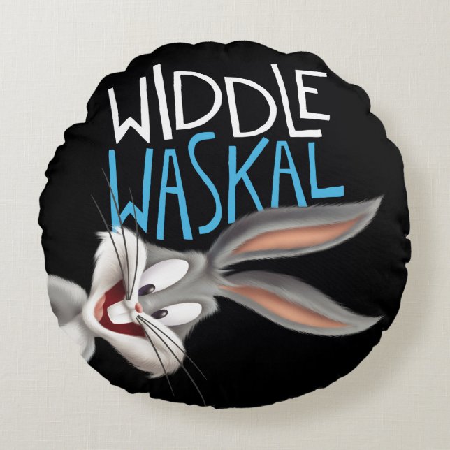 Almofada Redonda INSETOS BUNNY™ - Widdle Waskal (Frente)