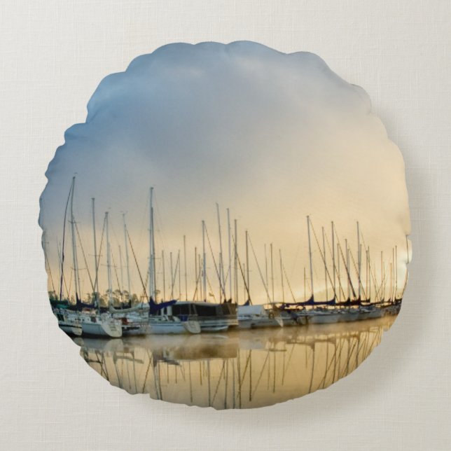 Almofada Redonda Interrupção por II (Frente)