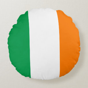 Almofada Redonda Irish (Irish) Flag