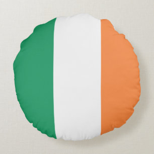 Almofada Redonda Irish National Flag, Irish Standard, Banner