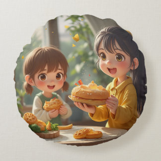 Almofada Redonda irmãs