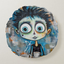 Almofada Redonda Ivanovix Inkwell