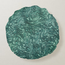 Jade texturizada e tons cianos verdes