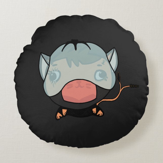 Almofada Redonda Jank Jax (Frente)