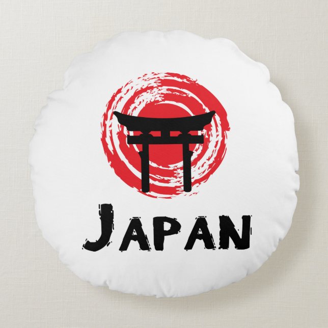 Almofada Redonda Japão (Frente)
