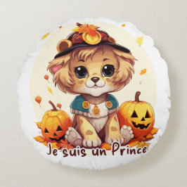Almofada Redonda Je suis un Prince