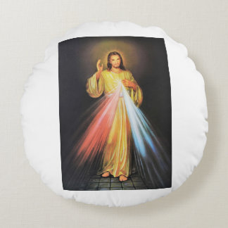 Almofada Redonda Jesus en ti confio