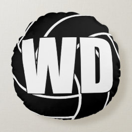 Almofada Redonda Jogadores Netball - Defesa da Wing - WD