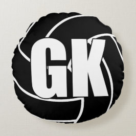 Almofada Redonda Jogadores Netball - Detentor de Objetivos - GK
