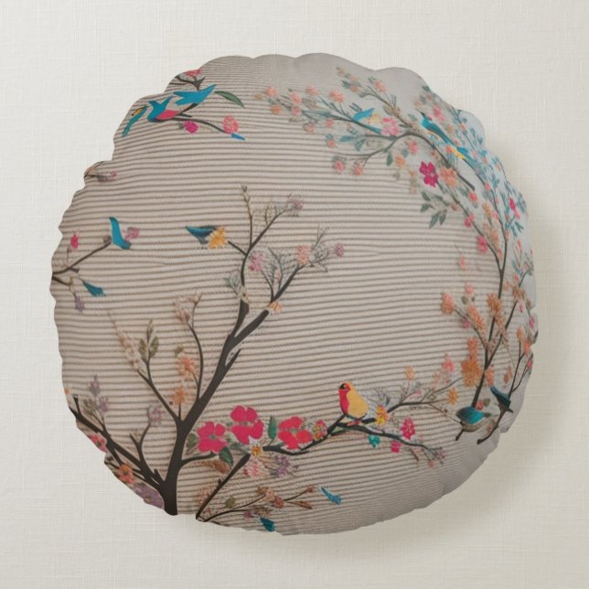 Almofada Redonda Jogar travesseiro redondo (Frente)