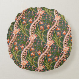 Almofada Redonda John Henry Dearle Daffodil Chintz Original