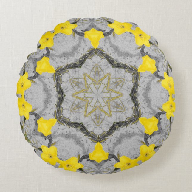 Almofada Redonda Jonquil Harmony Wheel  (Frente)