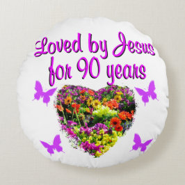 ALMOFADA REDONDA JOYOUS 90 ANOS