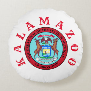 Almofada Redonda Kalamazoo, Michigan