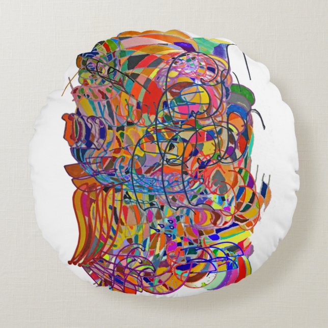Almofada Redonda Kalelidoscope (Frente)