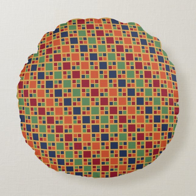Almofada Redonda Kandinsky Squares (Frente)