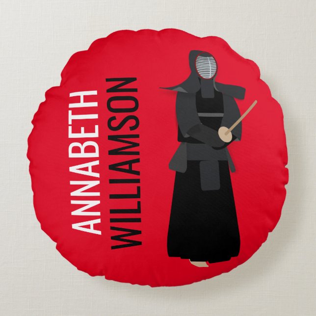 Almofada Redonda Kendo (Frente)