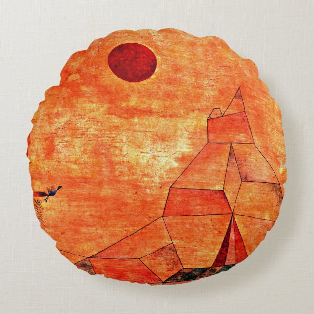 Almofada Redonda Klee - Conto de Fadas (Frente)