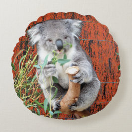 Almofada Redonda Koala Snack Time Round Cushion