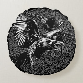 ALMOFADA REDONDA KRA KRA!