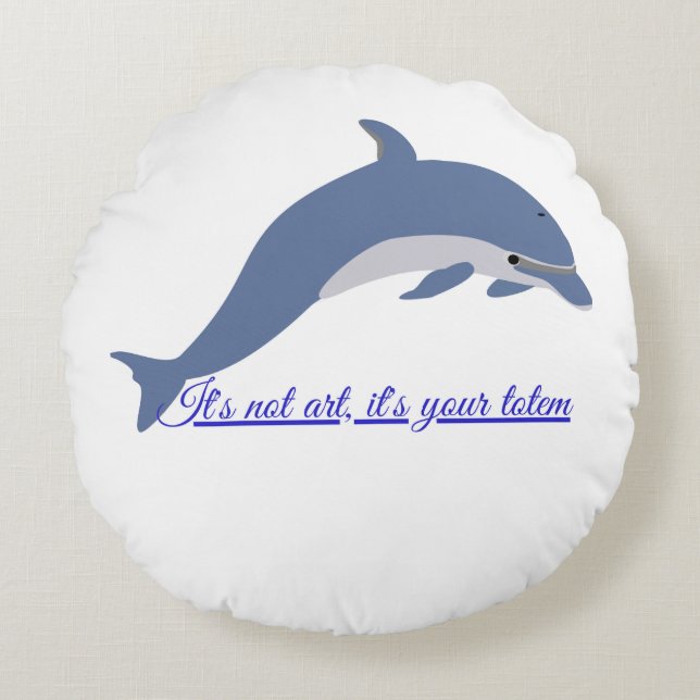 Almofada Redonda La libertad como principio (Frente)