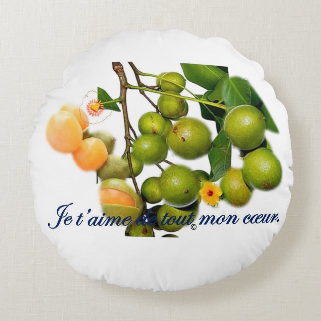 Almofada Redonda La quenette  (Frente)