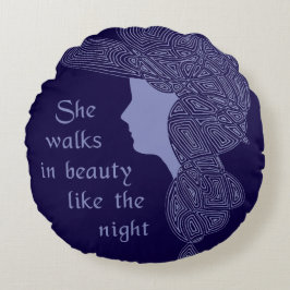 Almofada Redonda Lady Byron