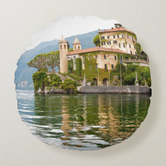 Almofada Redonda Lago de Como