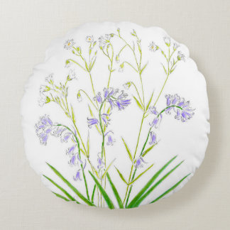 Almofada Redonda Lâmpadas de algodão e rosquinhas