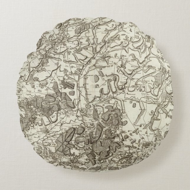 Almofada Redonda Laon, Noyon (Frente)