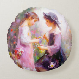 Almofada Redonda Lavanda