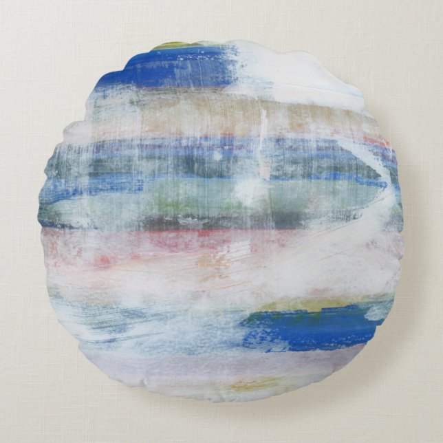 Almofada Redonda Lave branca II (Frente)