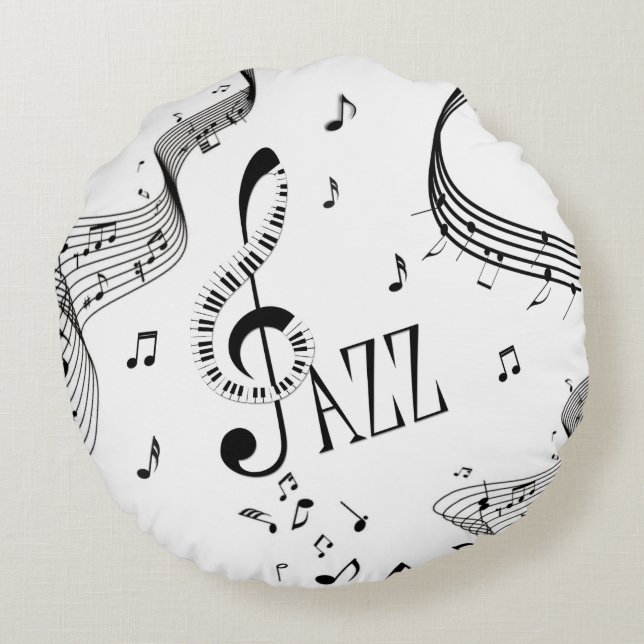 Almofada Redonda Legal Jazz (Verso)